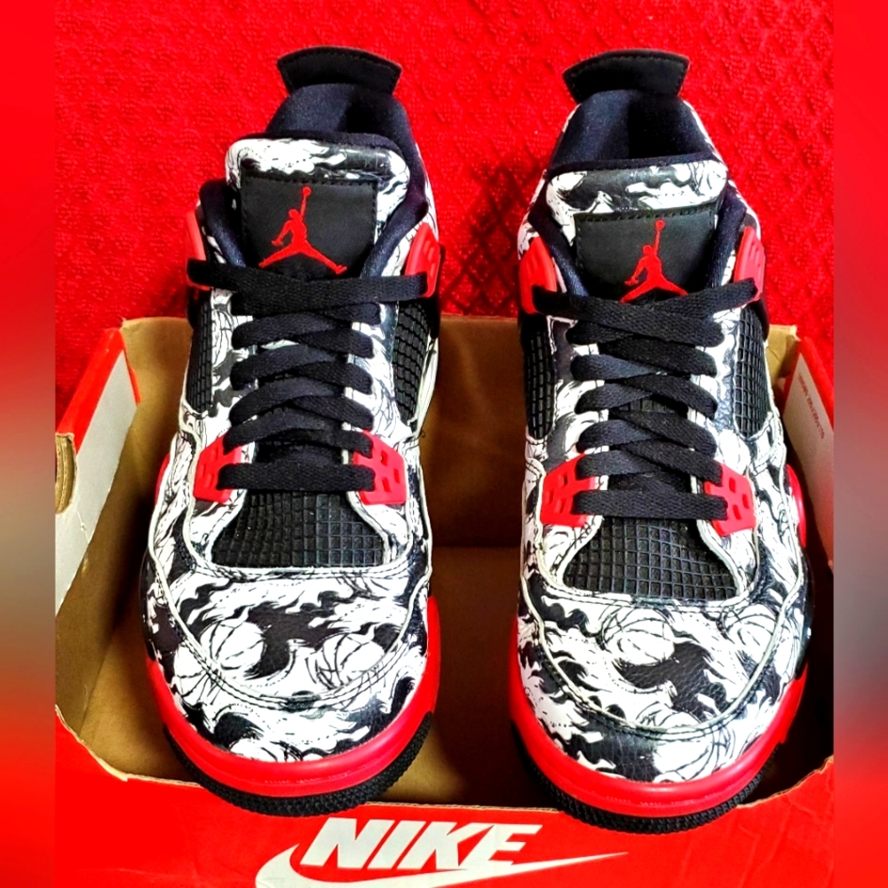 Air Jordan 4 Retro 'Tattoo' Youth SIze 6 (Big Kids) Sneakers